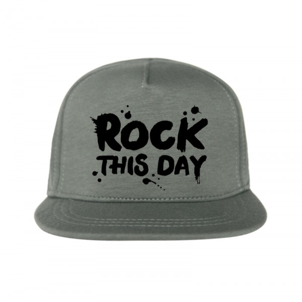 VAN PAULINE KAPPE CAP "ROCK THIS DAY" IN KHAKI