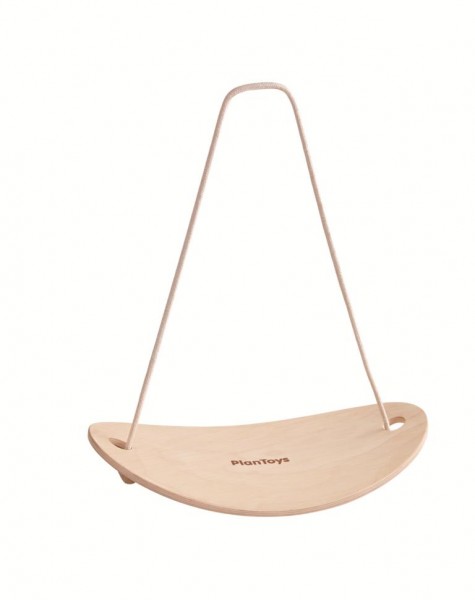 PLANTOYS BALANCIERBRETT / BALANCE BOARD AUS HOLZ