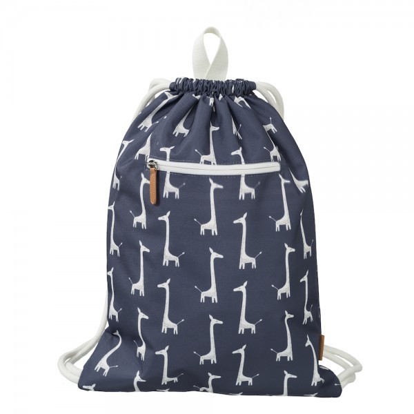 TURNBEUTEL / SCHWIMMRUCKSACK GIRAFFE BLAU