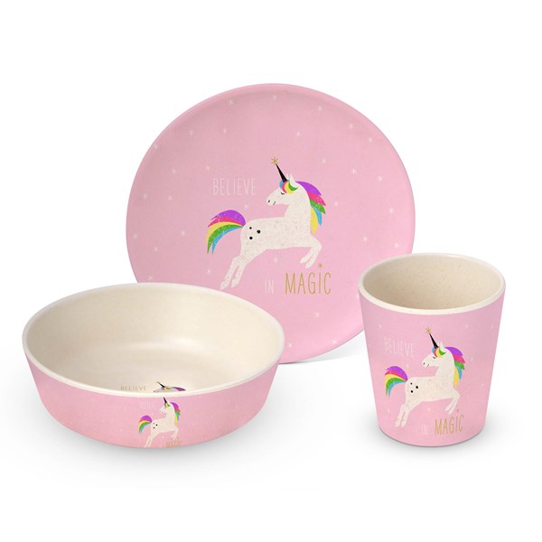 Procos Partyset "Believe In Unicorn" – Einhorn-Bastelset Für Kinder (nicht Unter 3 Jahren)